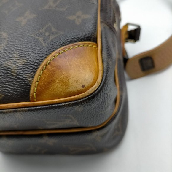 Auth Louis Vuitton Lv Crossbody Bag Amazon Brown #61174L23 - Picture 6 of 9